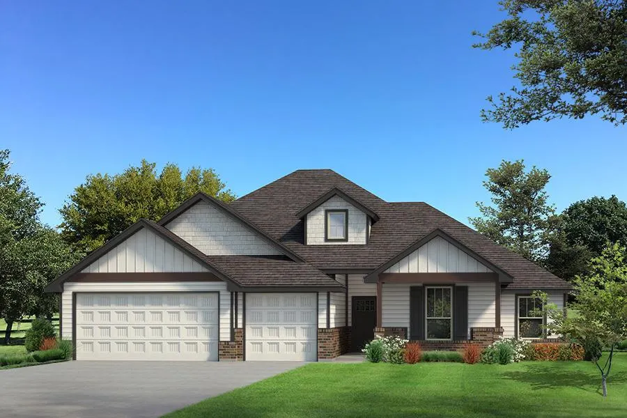 Front exterior — 13801 SW 53rd Street, Yukon, OK 73099