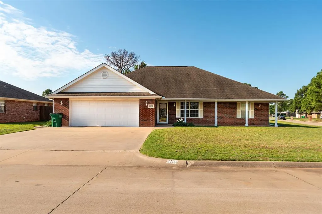 Front exterior — 1102 E Mahar Drive, Perkins, OK 74059