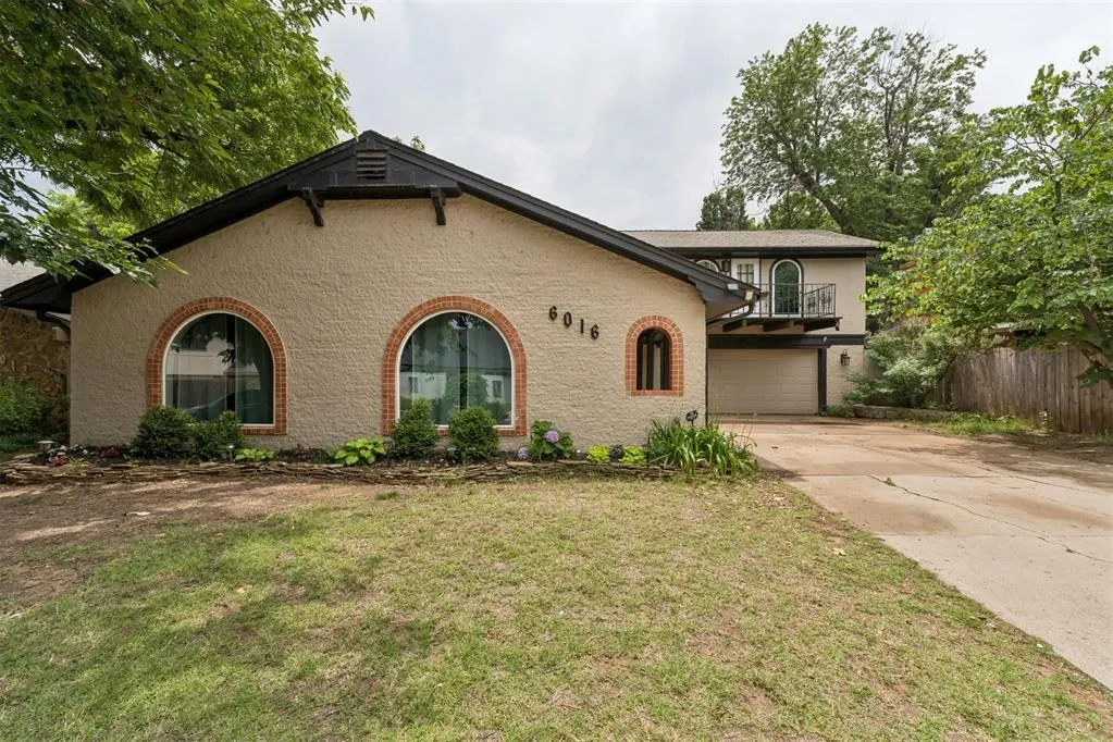 Front exterior — 6016 Marlow Lane, Oklahoma City, OK 73132