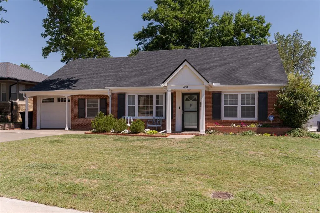 Front exterior — 431 NW 44th Street, Oklahoma City, OK 73118