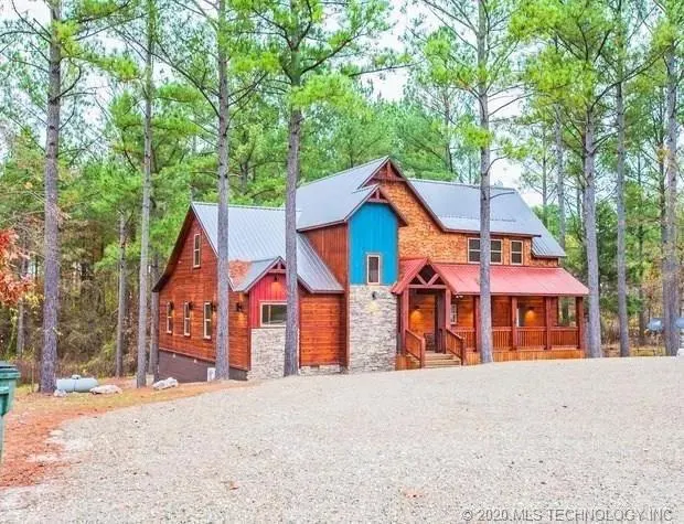 Front exterior — 77 Green Briar Trail, Broken Bow, OK 74728