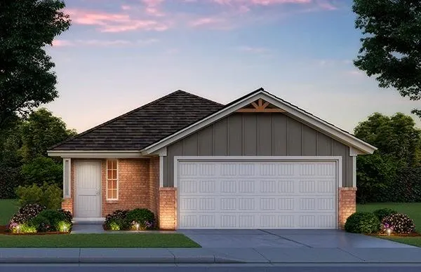 Front exterior — 19608 Bascom Street, Edmond, OK 73012