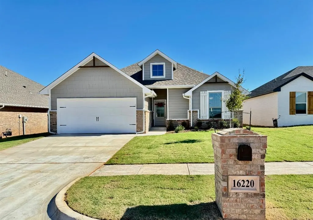 Front exterior — 16220 Marsha Drive, Edmond, OK 73013