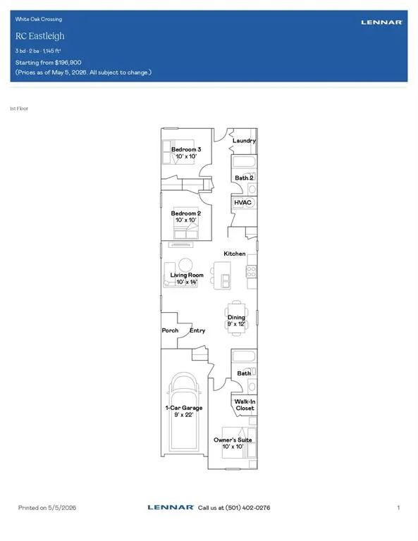 Photo 2 — 3620 Maggie Road, Mustang, OK 73064