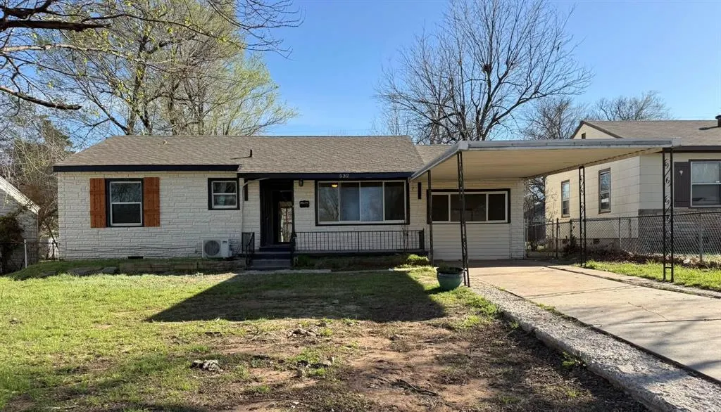Front exterior — 532 Showalter Drive, Midwest City, OK 73110