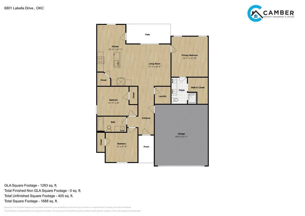 Photo 3 — 7020 Labelle Drive, Warr Acres, OK 73132