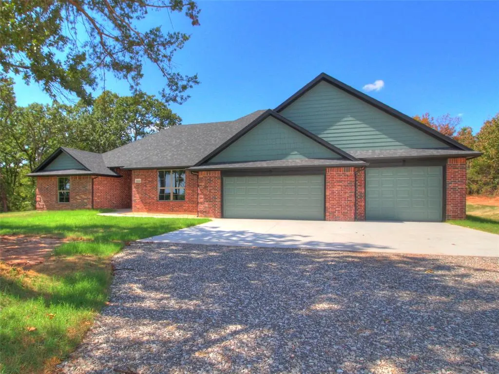 Front exterior — 104741 Secretariat Trail, McLoud, OK 74851