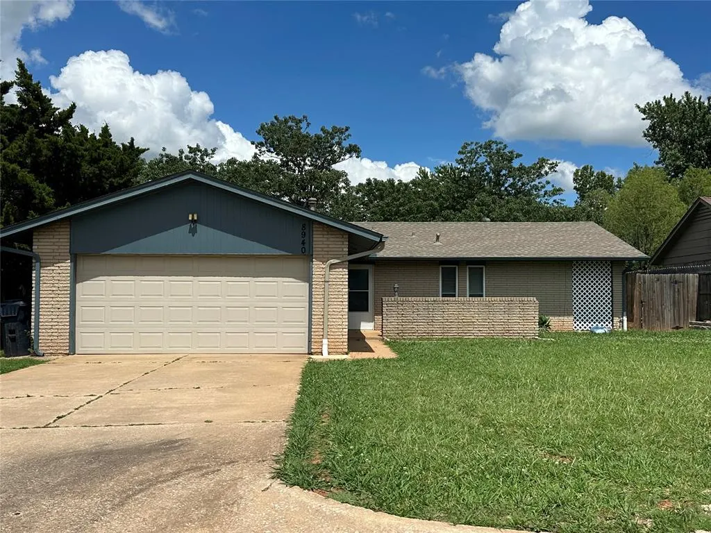 Front exterior — 8940 Tilman Drive, Oklahoma City, OK 73132