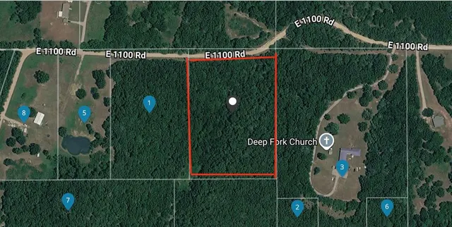 Photo 2 — E 1100 Street, Checotah, OK 74426