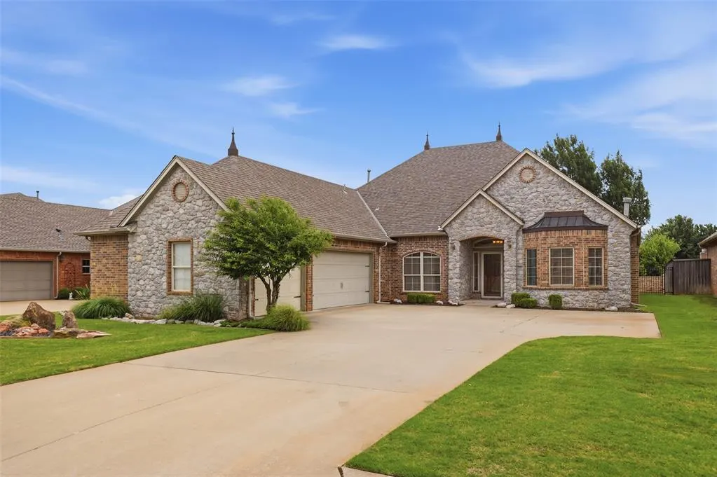 Front exterior — 12508 Chateaux Road, Oklahoma City, OK 73142