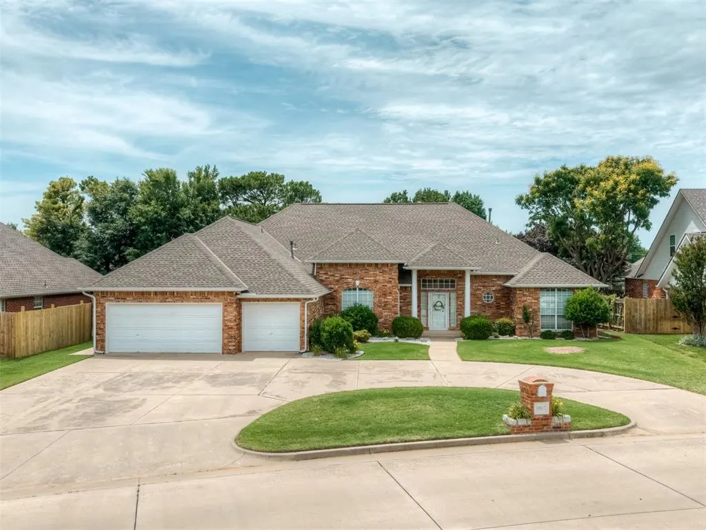 Front exterior — 10917 Fountain Boulevard, Oklahoma City, OK 73170