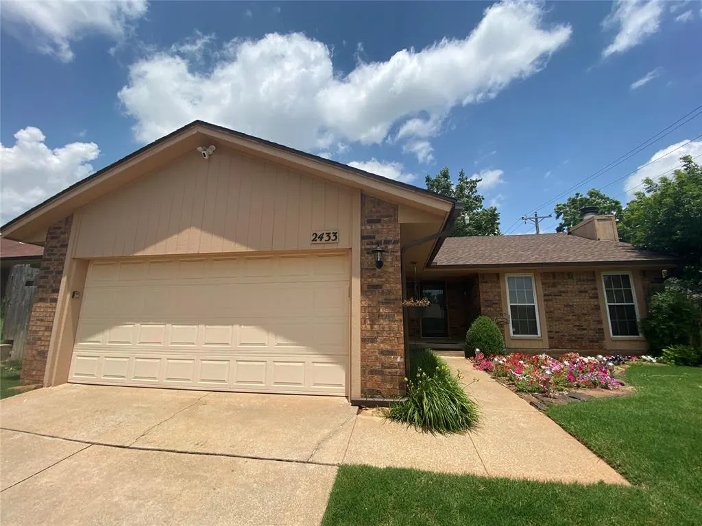 Front exterior — 2433 N Shady Tree Drive, Edmond, OK 73013
