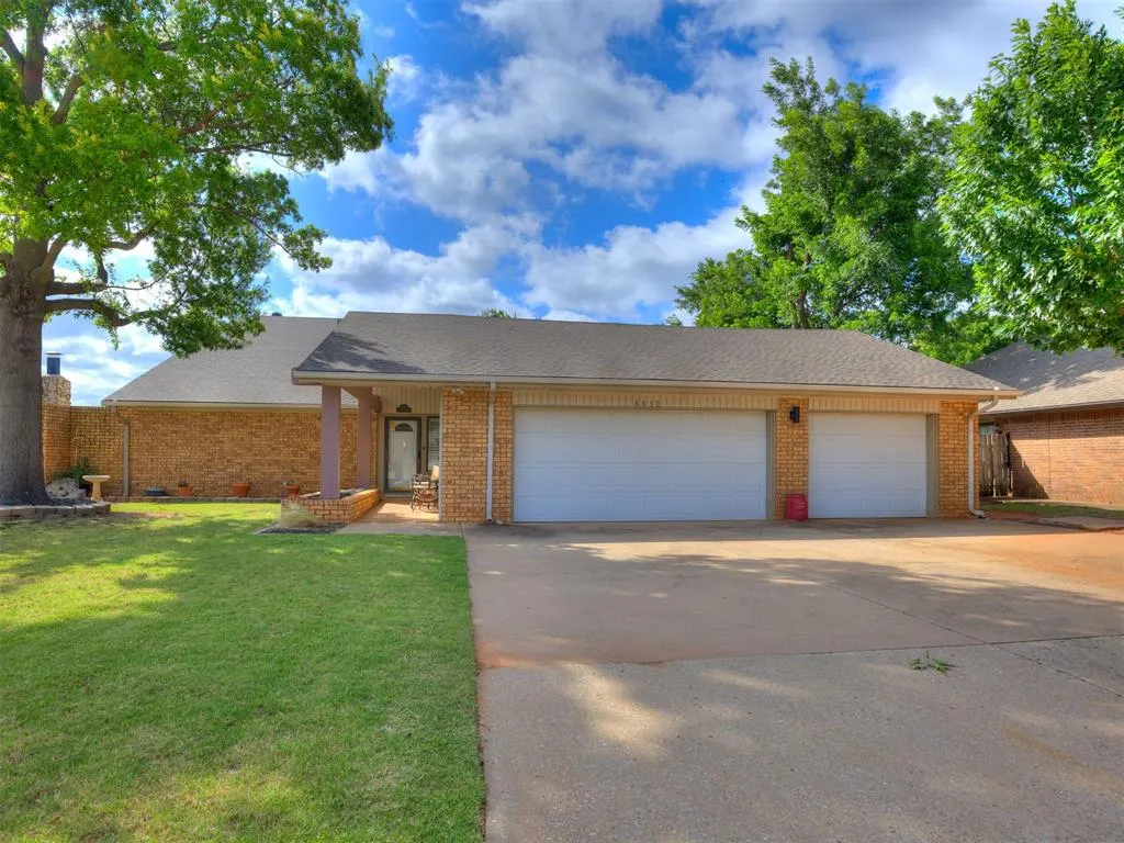 Front exterior — 6612 Briarcreek Drive, Oklahoma City, OK 73162