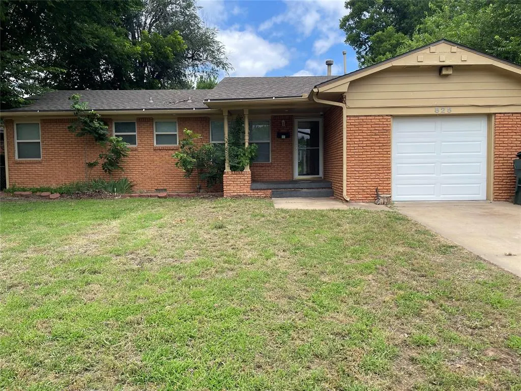 Front exterior — 825 E Towry Drive, Oklahoma City, OK 73110