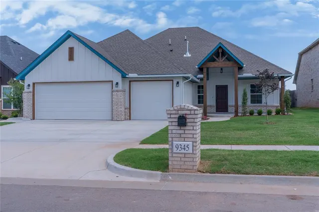 Front exterior — 9345 SW 42nd Street, Oklahoma City, OK 73179