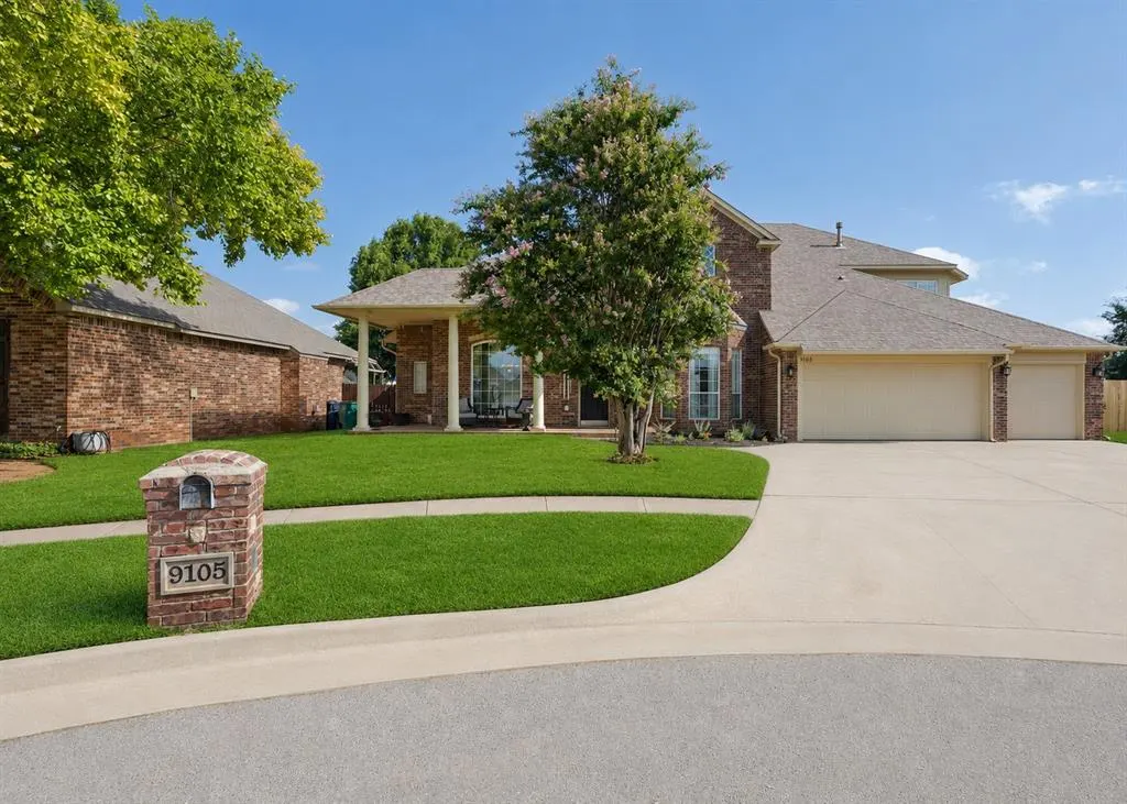 Front exterior — 9105 SW 27th Street, Oklahoma City, OK 73128