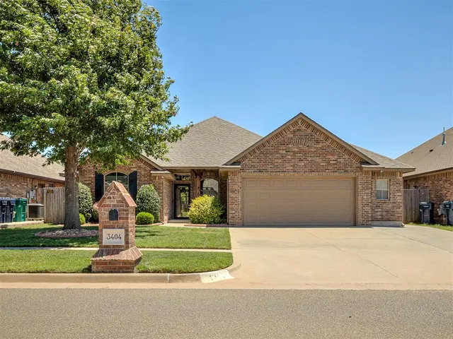 Front exterior — 3404 Canton Trail, Yukon, OK 73099