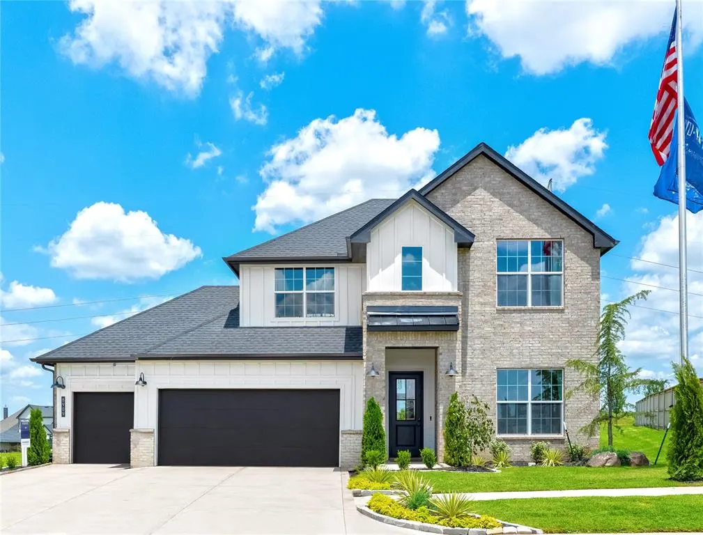 Front exterior — 8809 Hidden Meadow Drive, Edmond, OK 73007