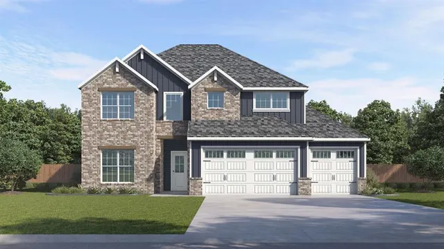 Front exterior — 8733 Hidden Meadow Drive, Edmond, OK 73007