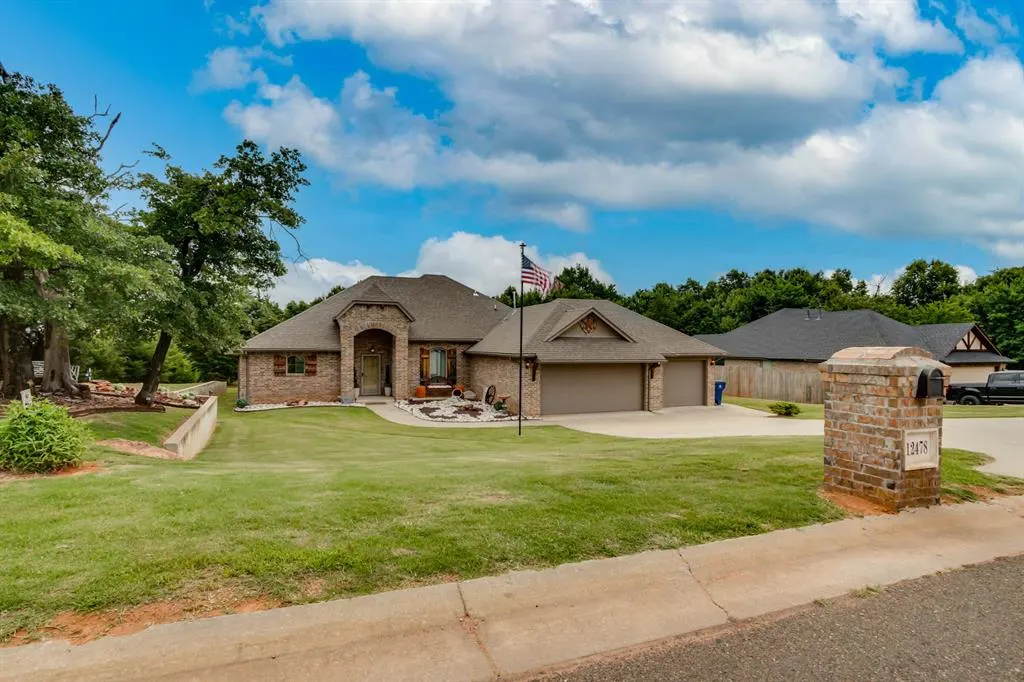Front exterior — 12478 Hidden Run Road, Guthrie, OK 73044