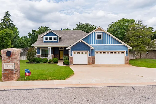 Front exterior — 8851 Tall Oaks Drive, Guthrie, OK 73044