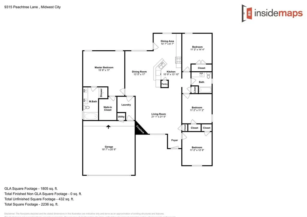 Photo 3 — 9315 Peachtree Lane, Oklahoma City, OK 73130