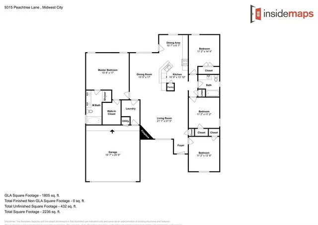 Photo 3 — 9315 Peachtree Lane, Oklahoma City, OK 73130