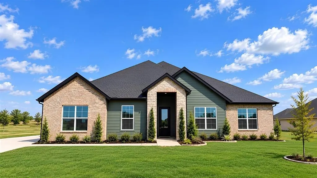 Front exterior — 9009 Hidden Meadow Drive, Edmond, OK 73007
