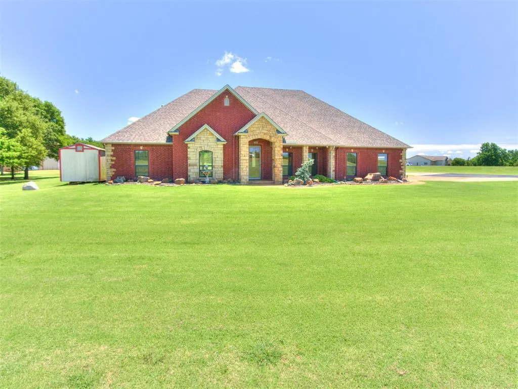 Front exterior — 5101 Rustic Acres Trail, Noble, OK 73068