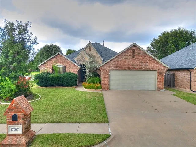Front exterior — 17217 Picasso Drive, Oklahoma City, OK 73170