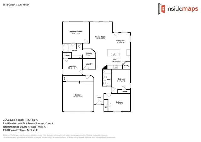 Photo 3 — 2516 Caden Court, Yukon, OK 73099