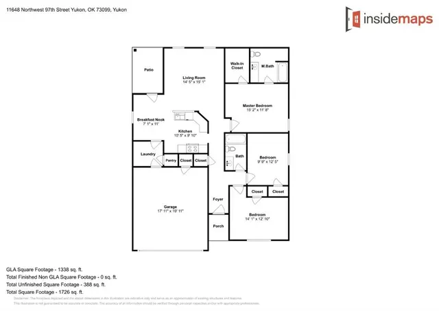 Photo 3 — 11648 NW 97th Street, Yukon, OK 73099