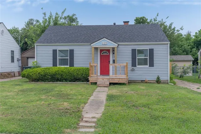 Front exterior — 222 W Ercoupe Drive, Oklahoma City, OK 73110