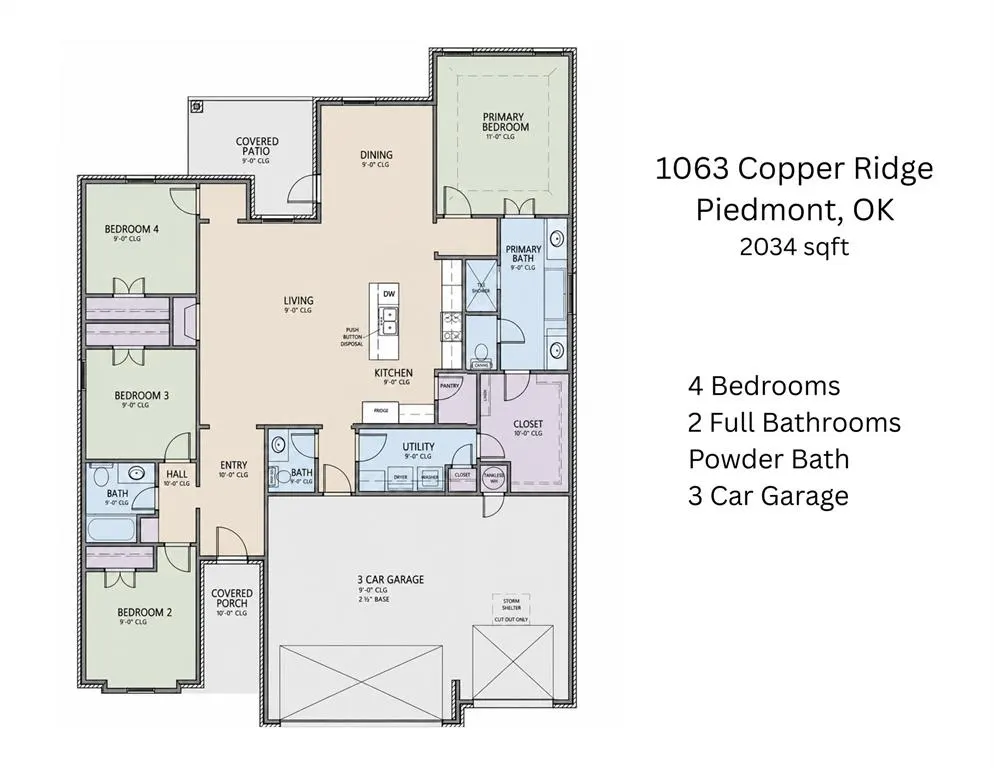 Photo 3 — 1063 Copper Ridge Circle, Piedmont, OK 73078