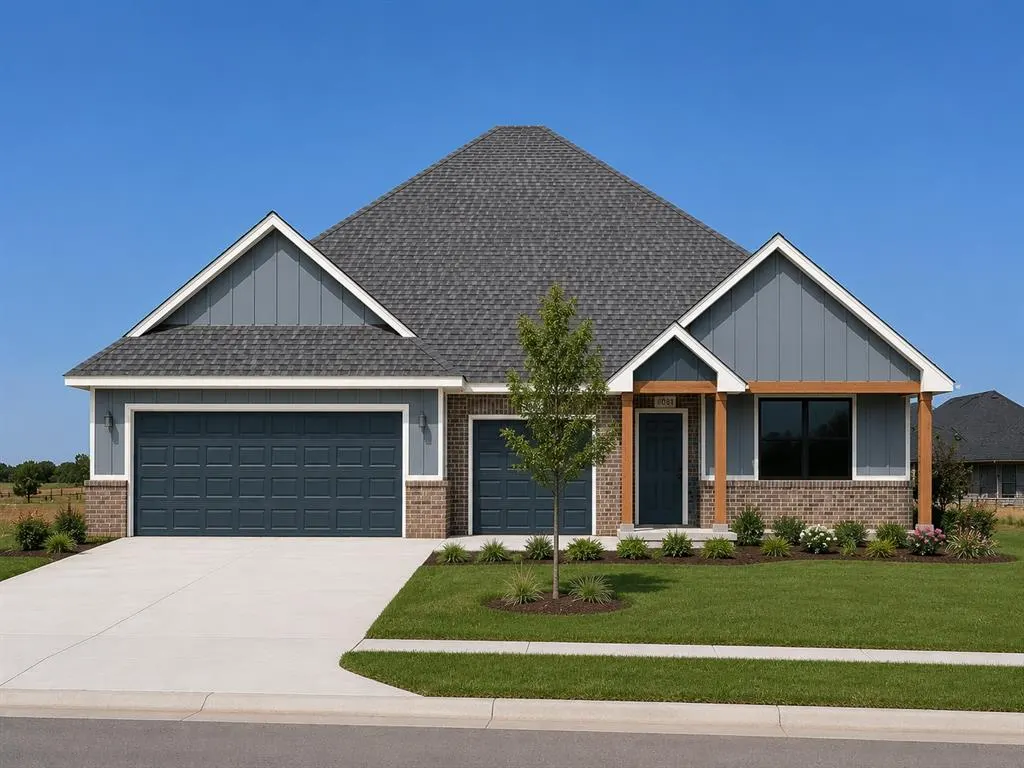Front exterior — 1081 Copper Ridge Circle, Piedmont, OK 73078