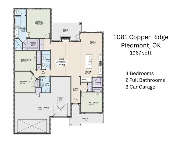 Photo 6 — 1081 Copper Ridge Circle, Piedmont, OK 73078
