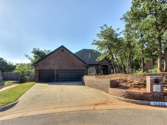 Front exterior — 13300 Shady Lane Court, Oklahoma City, OK 73131