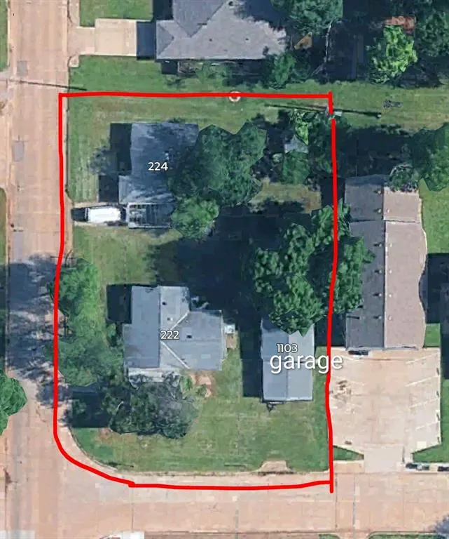 Front exterior — 222 N Blackwelder Avenue, Edmond, OK 73034