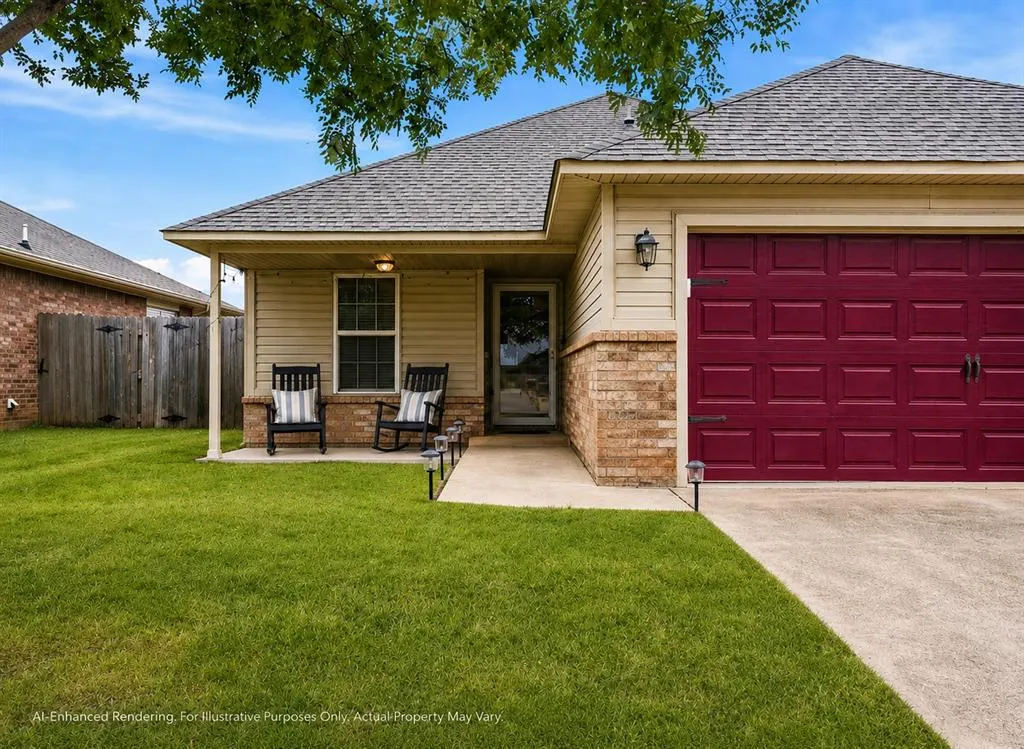 Front exterior — 19501 Vista Avenue, Edmond, OK 73012