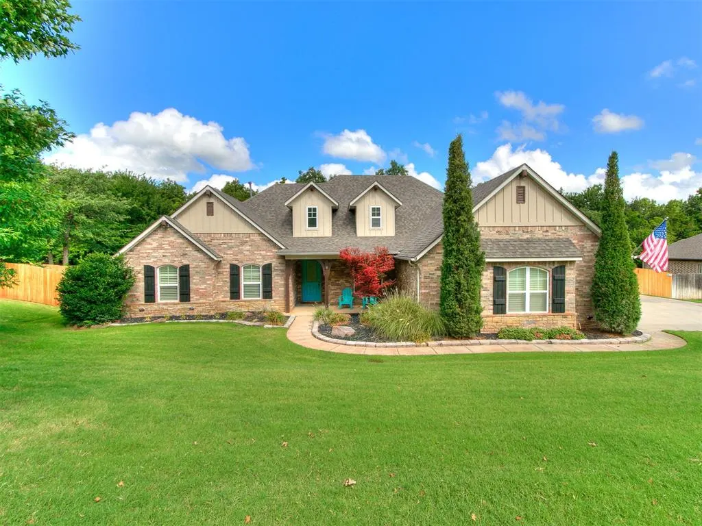 Front exterior — 10649 Green Meadows Drive, Edmond, OK 73025