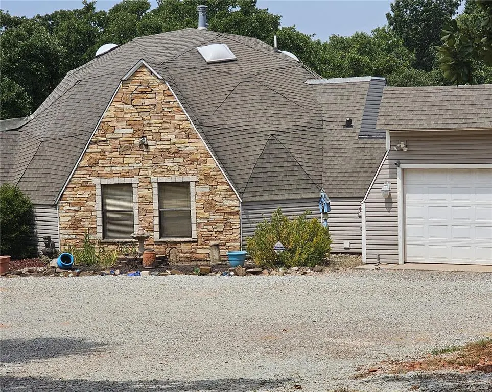 Front exterior — 14515 Key Ridge Road, Newalla, OK 74857