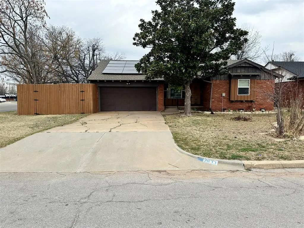 Front exterior — 2833 Kent Drive, Oklahoma City, OK 73120
