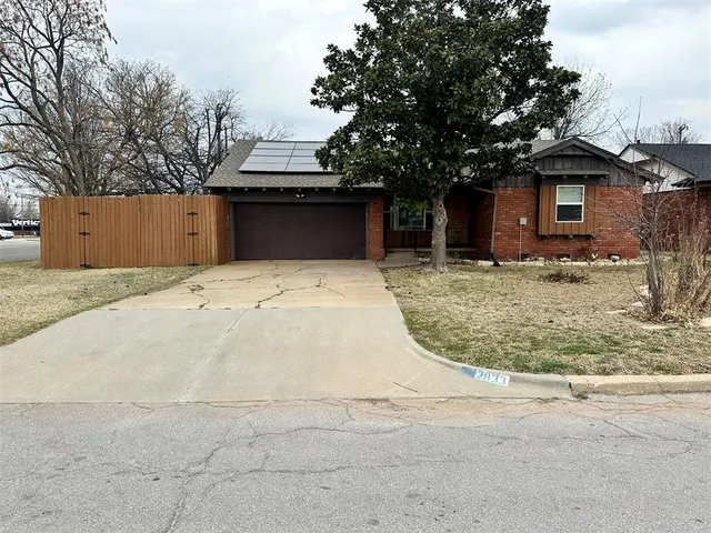 Front exterior — 2833 Kent Drive, Oklahoma City, OK 73120