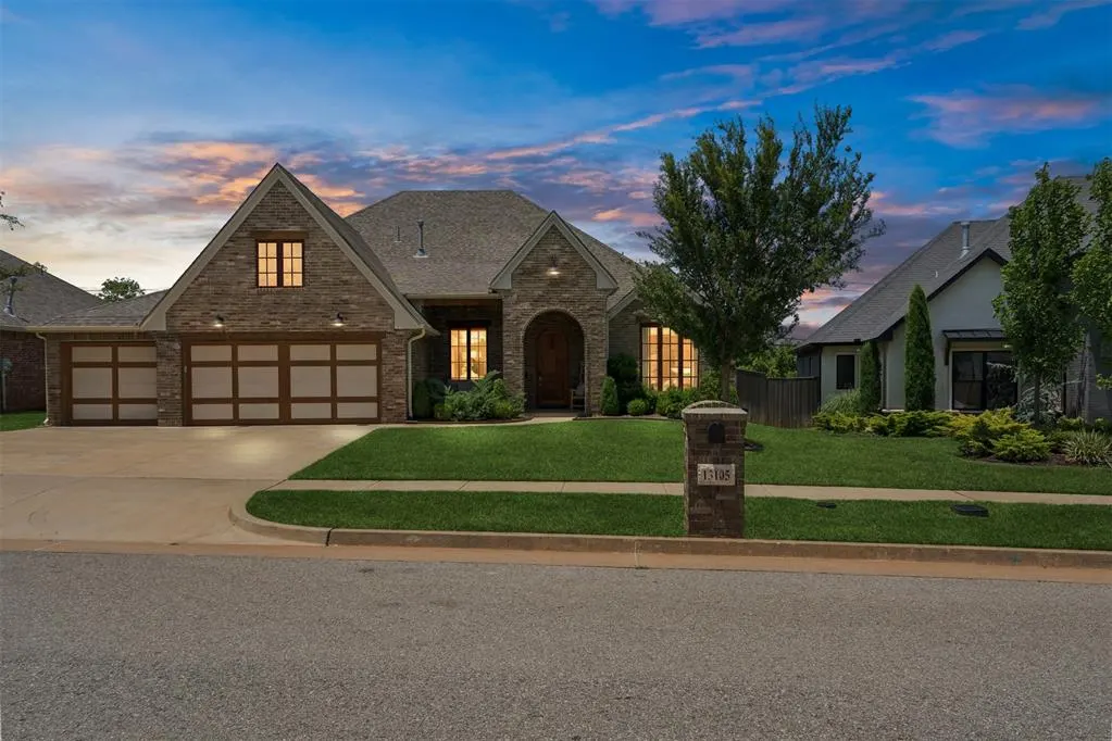 Front exterior — 13105 Knight Island Drive, Oklahoma City, OK 73142