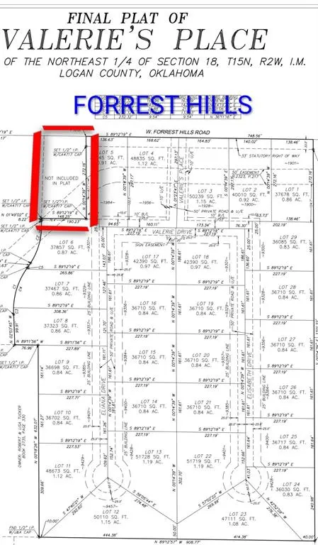 Photo 2 — W Forrest Hills Road, Guthrie, OK 73044