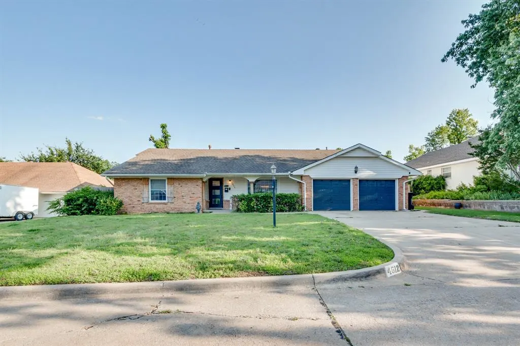 Front exterior — 4612 NW 33rd Terrace, Oklahoma City, OK 73122