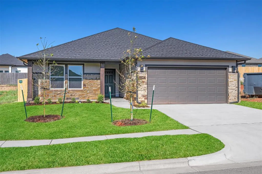 Front exterior — 3804 Eureka Drive, Norman, OK 73069
