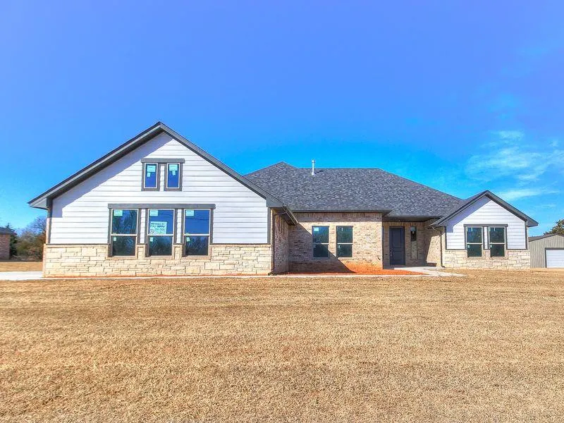 Front exterior — 11701 Ward Road, Edmond, OK 73034