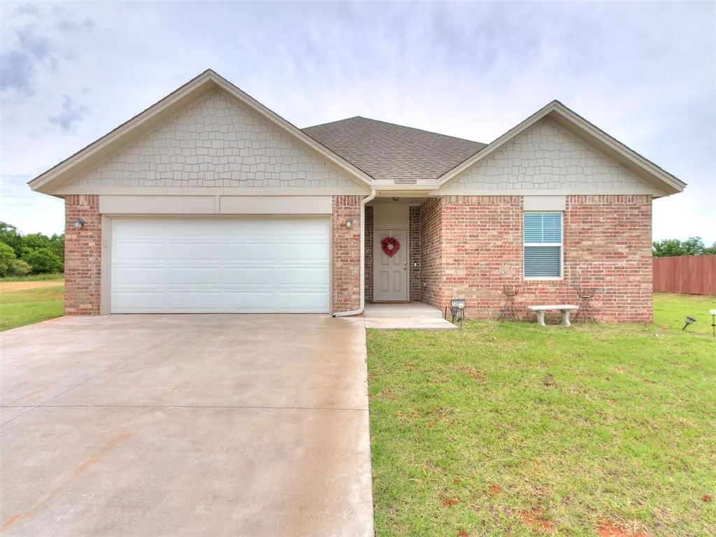 Front exterior — 12980 Huntington Drive, Edmond, OK 73025