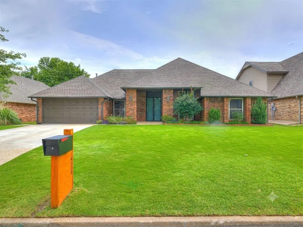 Front exterior — 14028 Osage Drive, Edmond, OK 73013